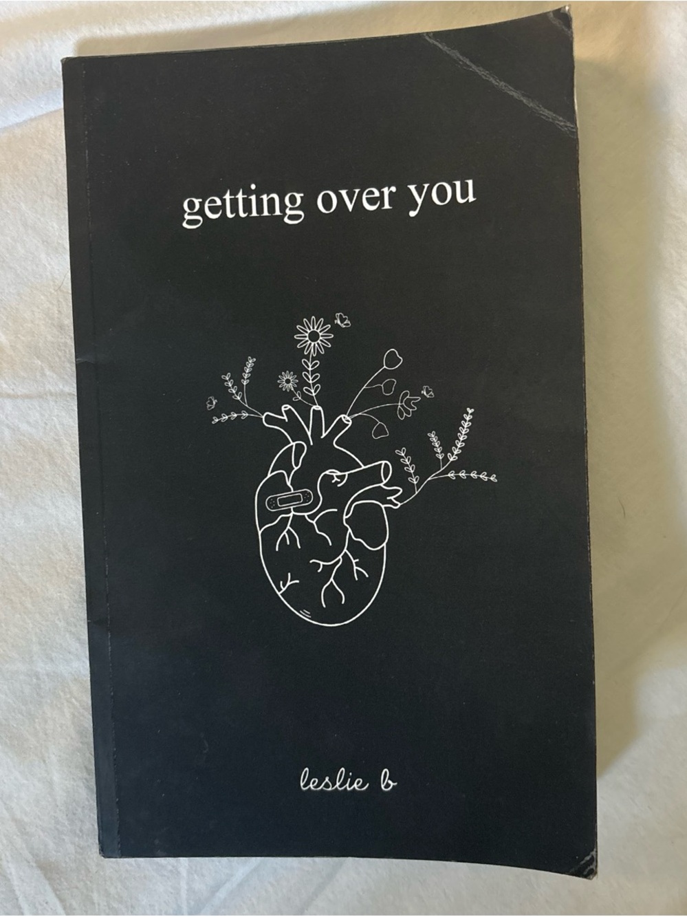 Leslie b Black 'Getting Over You' Wall Art Print - Black & White